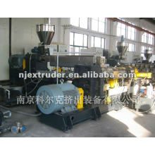 Two stage compounding extruder machine for PVC CABLE COMPOUNDING